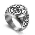 925 argent sterling de meilleure qualité de lettre personnalisée Anneau Antique Silver Custom Design Rings